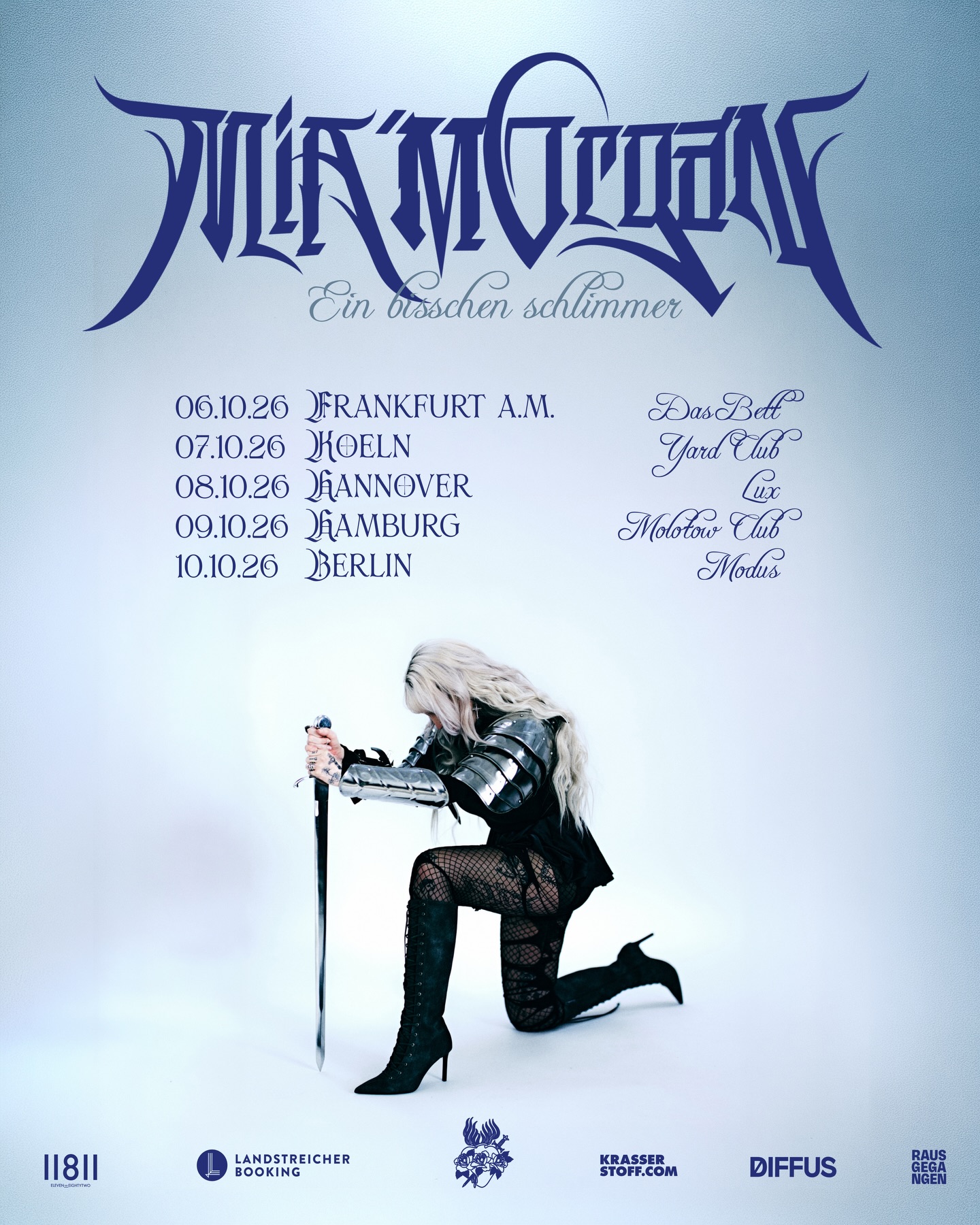 Mia Morgan Ein bisschen schlimmer Tour Poster 2026